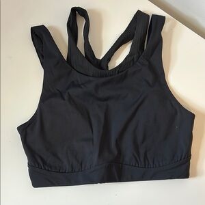 Black Women's Sports Bra